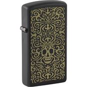 Zippo 73766 Skull Filigree Design Lighter