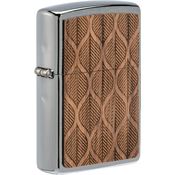 Zippo 70903 Woodchuck Walnut Leaves