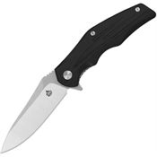 QSP 105A Pangolin Linerlock Knife with Black Handles