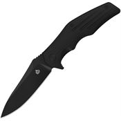 QSP 105C Pangolin Linerlock Knife with Black Handles