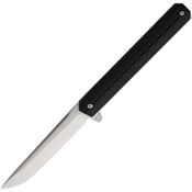ABKT TAC 1038B Kambo Linerlock Knife Black G10 Handles