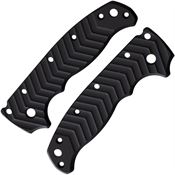 August Engineering 1202BLK AD20.5 Handle Scales Blk