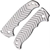 August Engineering 1202SLR AD20.5 Handle Scales Silver