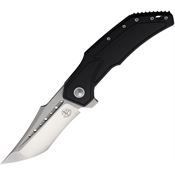 Begg 008 Astio Framelock Knife Black G10 Handles