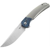 Bestech T2111D Supernova Linerlock Knife Gray Handles