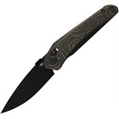 Bestech T2206G Mothus Bar Lock Black Knife Black & Bronze Handles