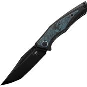 Bestech T2102H Togatta Framelock Knife Black Handles