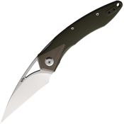 Beyond EDC 2105GRN GEO Linerlock Knife Green Handles