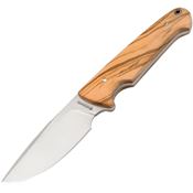 Boker 02BA415 Arbolito Vultur Satin Fixed Blade Knife Olivewood Handles