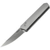 Boker Plus 01BO253 Auto Kwaiken Compact Satin Knife Gray Handles