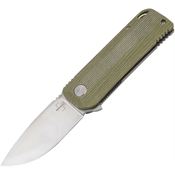 Boker Plus 01BO386 Baba Yaga Linerlock Knife Green Handles
