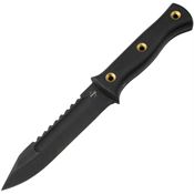 Boker Plus 02BO074 Pilot Fixed Blade Knife Black Handles