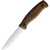 BPS BS03CS BPSBS03CS Camping Satin Fixed Blade Knife Walnut Handles