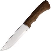 BPS BK06CS BPSBK06CS Camping Satin Fixed Blade Knife Walnut Handles