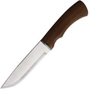 BPS BK06SS BPSBK06SS Camping Satin Fixed Blade Knife Walnut Handles