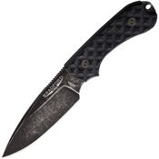 Bradford 3FE001NA Guardian 3 Textured Nimbus Fixed Blade Knife Black Handles