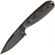 Bradford 35S109N Guardian 3.5 Sabre Nimbus Fixed Blade Knife Black Handles