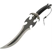 China Made 926672 Lurker Fantasy Fixed Blade Knife Black Handles