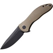 Civivi 20075D2 Synergy3 Linerlock Knife Tan Handles