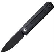 Civivi 210443 Foldis Slip Joint Black Knife Black Handles