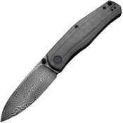 Civivi 22007DS1 Sokoke Damascus Linerlock Knife Black Handles