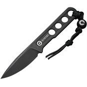 Civivi 220121 Circulus Black Stonewash Fixed Blade Knife Black Stonewash Handles