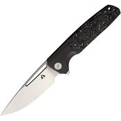 CMB 12D Darma Linerlock Knife Alum Carbon Fiber Handles