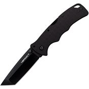 Cold Steel FLC3T10A Verdict Black Tanto Lockback Knife Black Handles