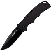 Cold Steel FLC3SP10A Verdict Black Spear Point Lockback Knife Black Handles