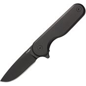 Craighill FFKPM110 Rook Vapor Framelock Knife Black Handles