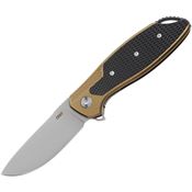 CRKT K360GXP Jake Linerlock Knife Brown Handles