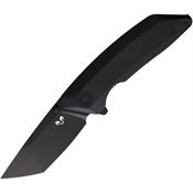 Damned Designs 009GBB Chimera Black Linerlock Knife Vader G10 Handles