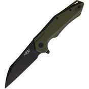 Ganzo FH31BGR Firebird Linerlock Knife Green Handles