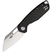 Ganzo FH924CF Firebird Linerlock Knife Black Carbon Fiber Handles