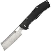 Gerber 3477 Flatiron Stonewashed Framelock Knife Gray Handles