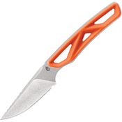 Gerber 3917 EXO-MOD Caper Stonewash Fixed Blade Knife Orange Handles