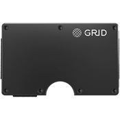 GRID Wallet ALUGM Gunmetal Aluminum Wallet