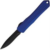 Heretic 0256ABLUCF Auto Manticore S OTF Black Knife Blue Handles