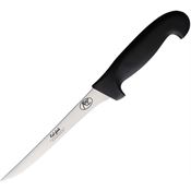 Katz FIS66 Kat-Fish Fillet Satin Fixed Blade Knife Black Handles