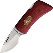 Katz MCCW Bobcat Money Clip Lockback Knife Brushed Handles