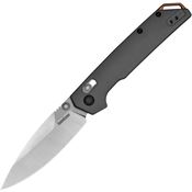 Kershaw 2038 Iridium Duralock Stonewash Knife Gray Handles