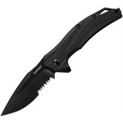 Kershaw 1645BLKST Lateral Linerlock A/O Black