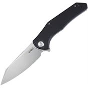 Kubey 158E Flash Linerlock Knife Black Handles