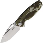 Kubey 322K Tityus Linerlock Knife Camo Handles