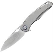 Kunwu K704 Zen Framelock Knife Gray Handles