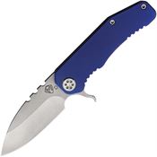 Medford 001DTQ37A2 187F Framelock Knife Blue Titanium Handles