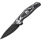 MKM-Maniago CCFWD Goccia Linerlock Knife White Storm