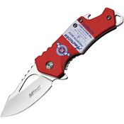 Mtech A882A Framelock Knife Red A/O