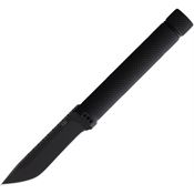 Panacea X 001 FireFly Tanto Black Fixed Blade Knife Ferro Screws Handles