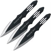 Perfect Point RC5953CS PPRC5953CS two-tone Fixed Blade Throwing Knife Set